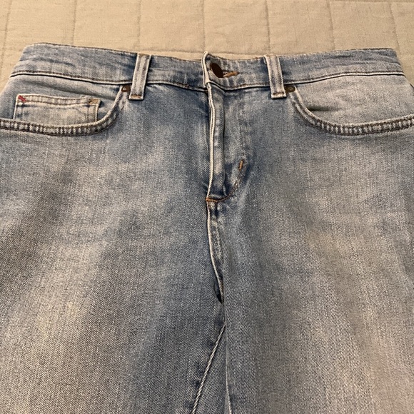 Marine Layer Original Slim in Medium Light Indigo Women Jeans - Picture 3 of 14